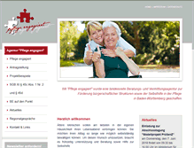 Tablet Screenshot of pflege-engagiert.de